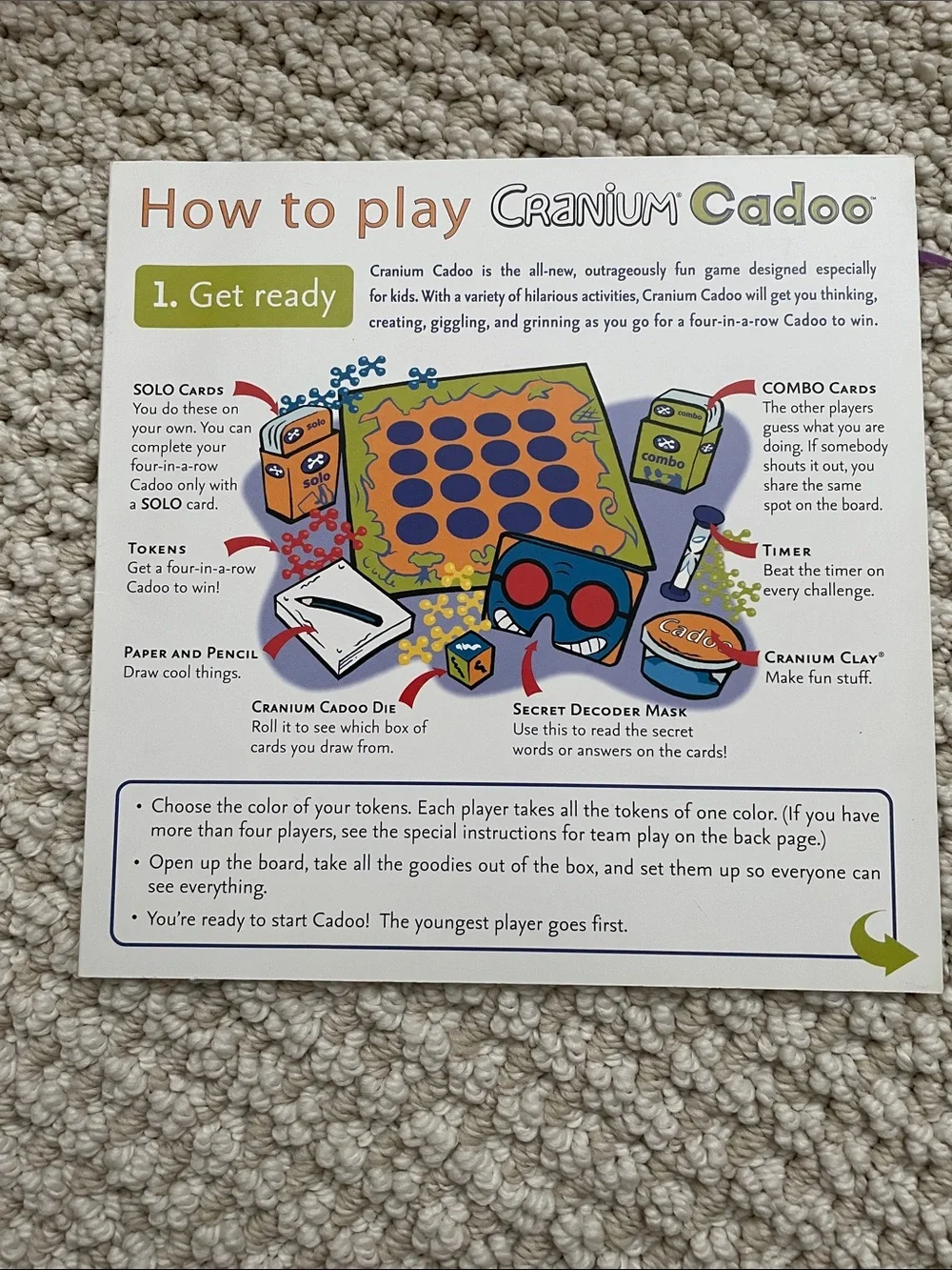 Cranium Cadoo Kids Game - Orange